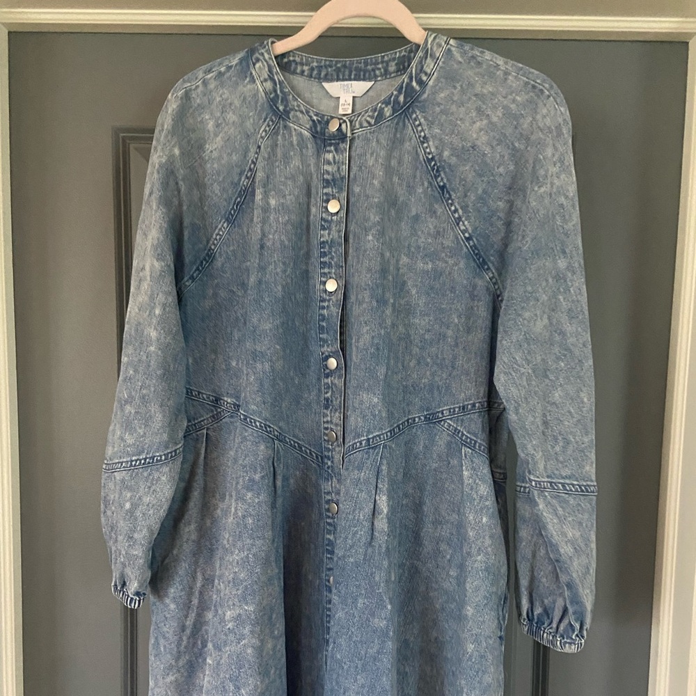 Time and Tru Denim Blue Dress